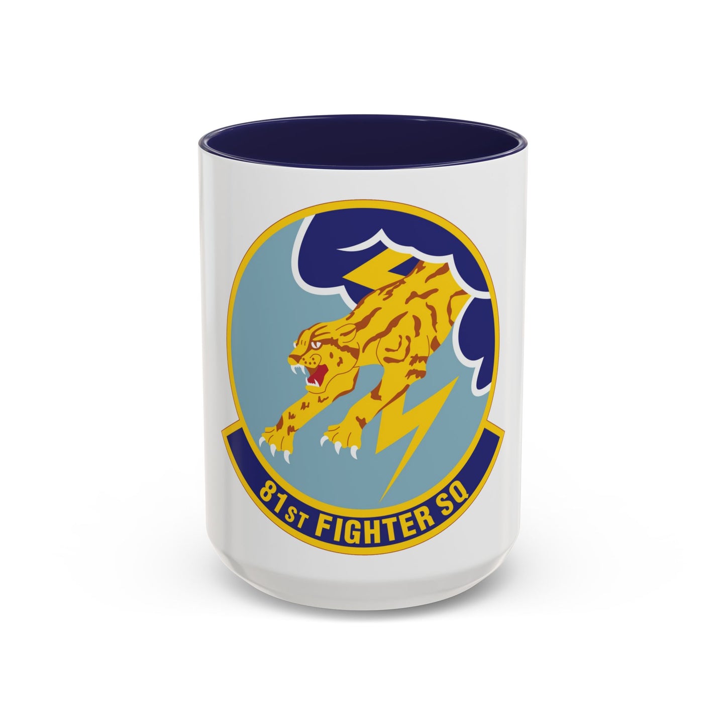 81st Fighter Squadron (U.S. Air Force) Accent Coffee Mug