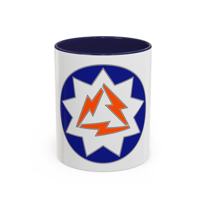 93 Signal Brigade (U.S. Army) Accent Coffee Mug
