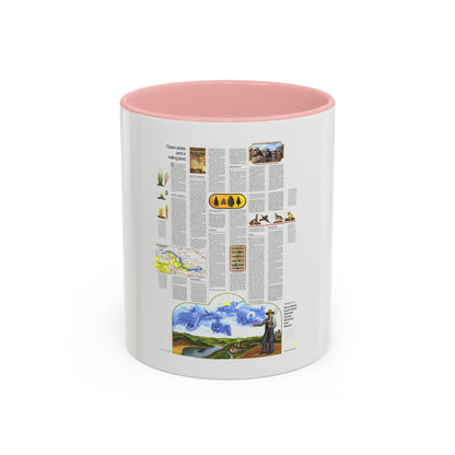 USA - North Central States 2 (1974) (Map) Accent Coffee Mug