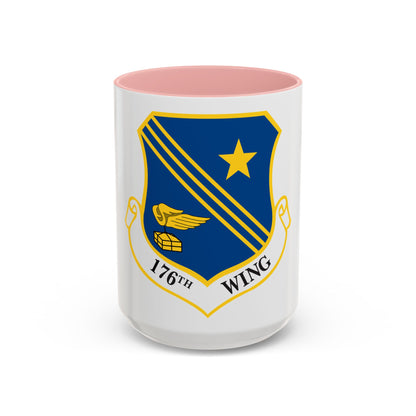 176th Wing (U.S. Air Force) Accent Coffee Mug
