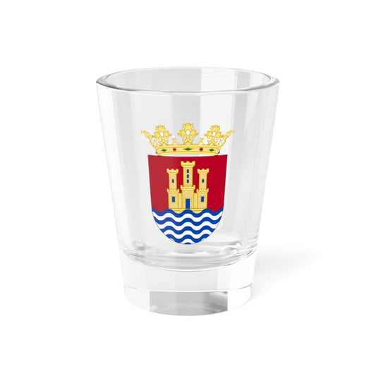 JaquimoOldShield (Dominica) (Coat of Arms) Shot Glass 1.5oz