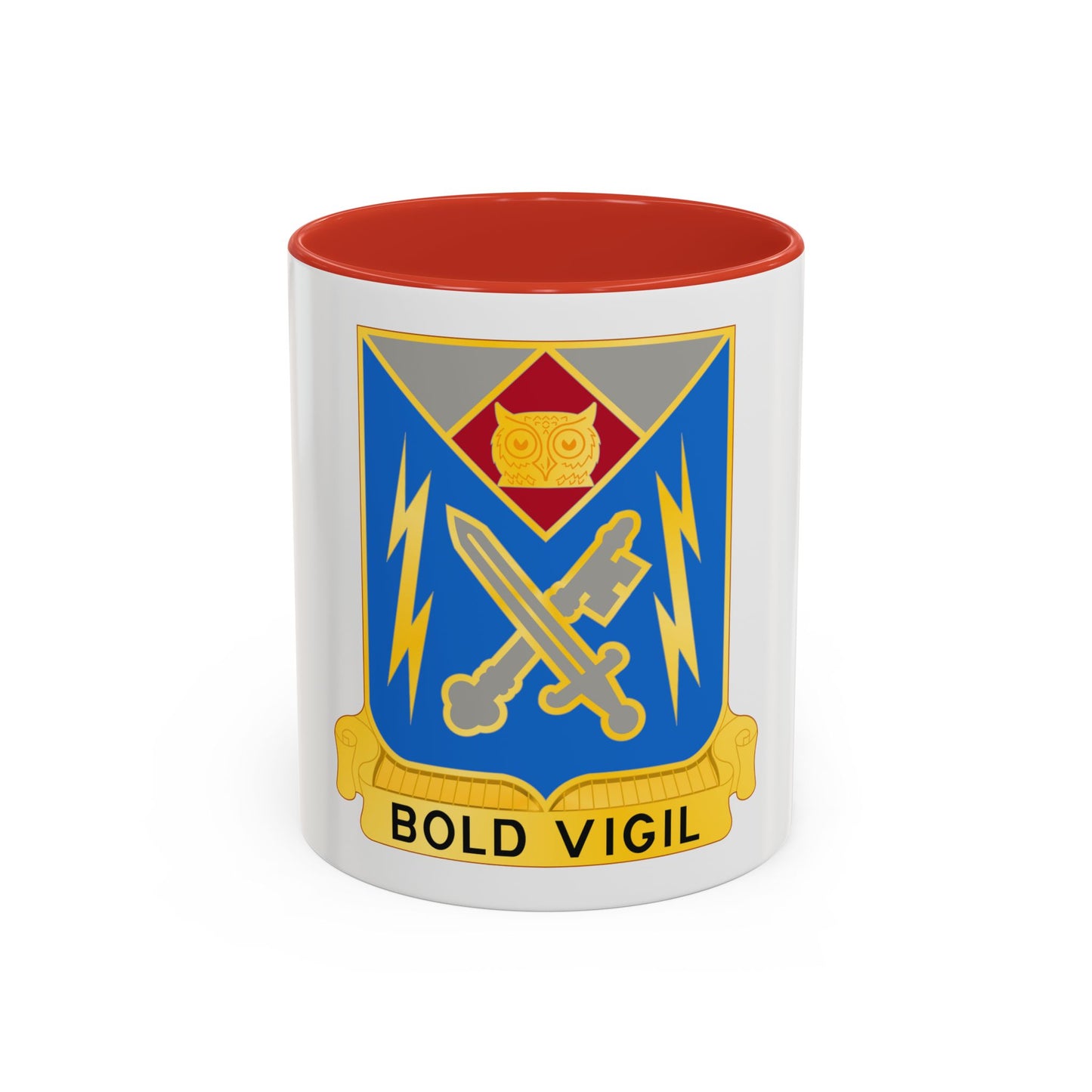 105 Military Intelligence Battalion (U.S. Army) Accent Coffee Mug