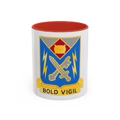 105 Military Intelligence Battalion (U.S. Army) Accent Coffee Mug