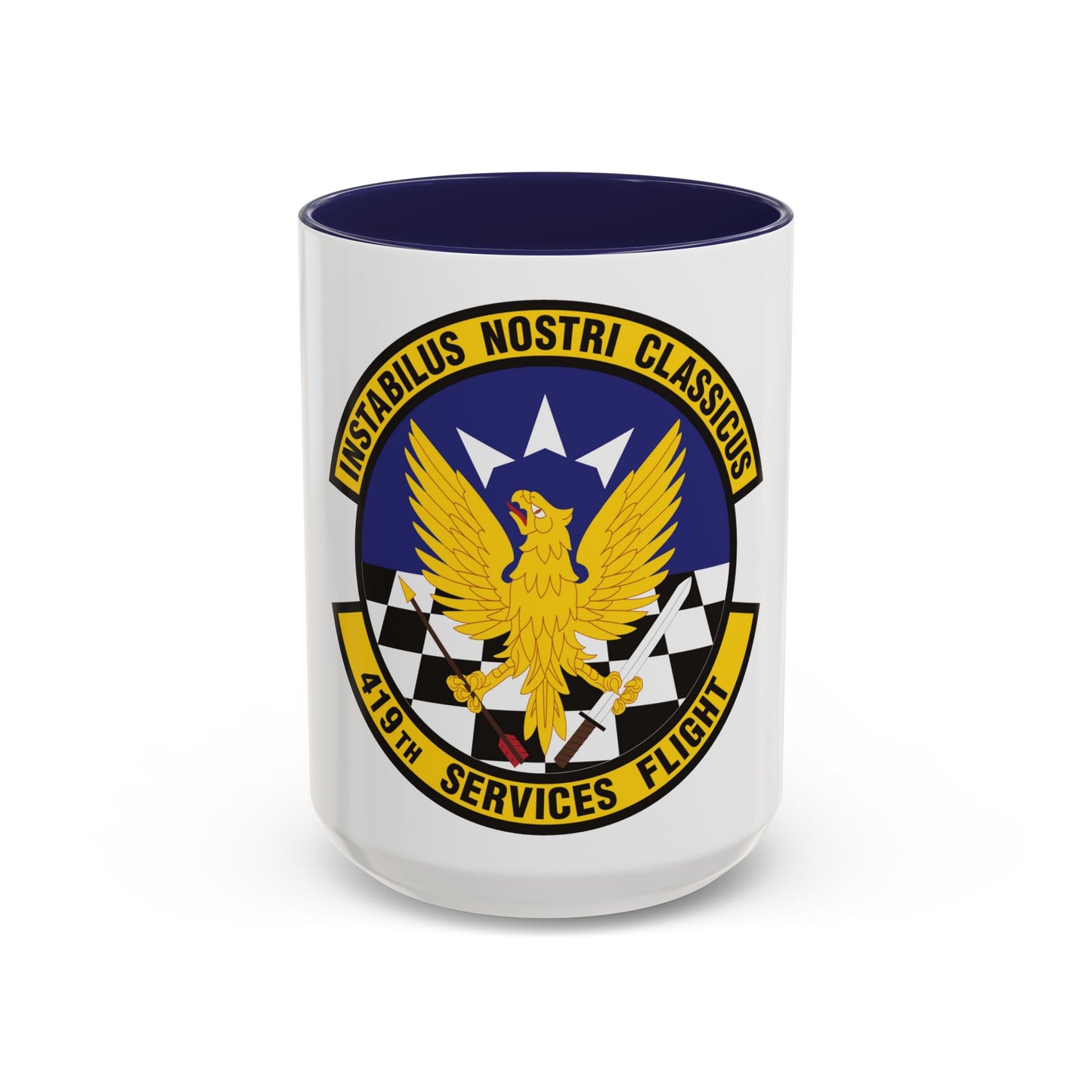 419th Services Flight (U.S. Air Force) Accent Coffee Mug