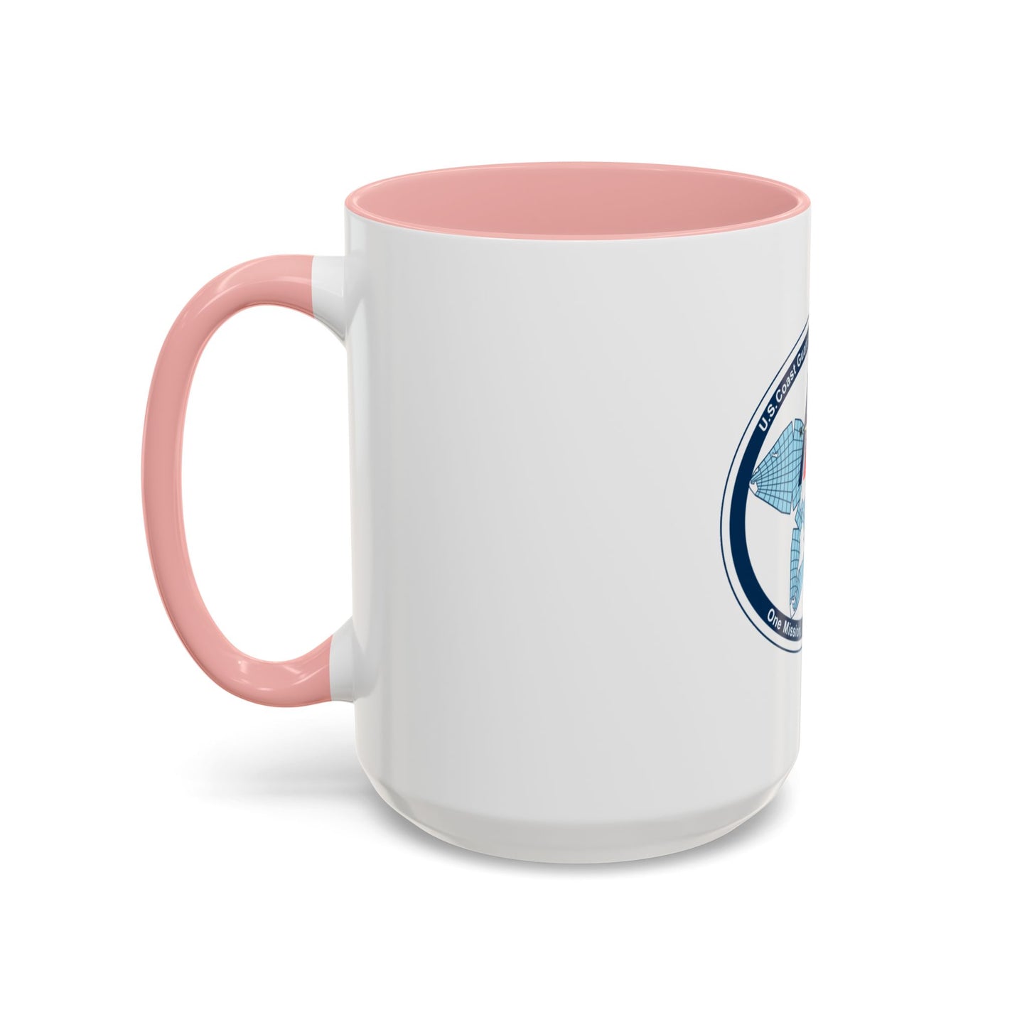USCG National Matitime Center (U.S. Coast Guard) Accent Coffee Mug