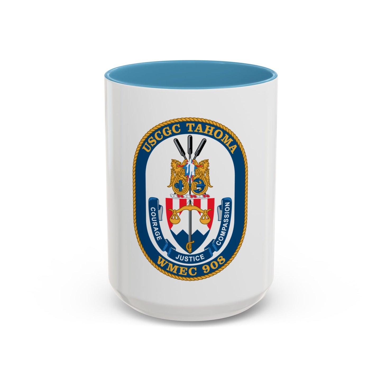 USCGC Tahoma WMEC 908 (U.S. Coast Guard) Accent Coffee Mug