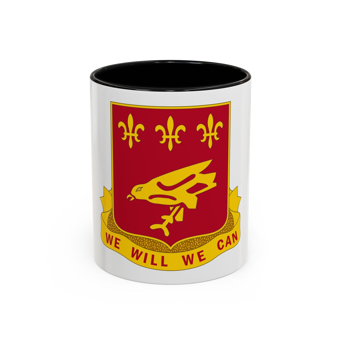 907 Airborne Field Artillery Battalion (U.S. Army) Accent Coffee Mug