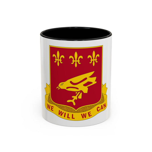 907 Airborne Field Artillery Battalion (U.S. Army) Accent Coffee Mug