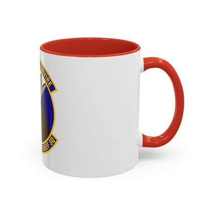777th Expeditionary Prime Base Engineer Emergency Force Squadron (U.S. Air Force) Accent Coffee Mug