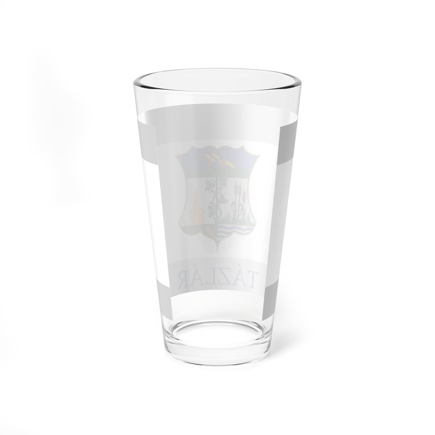 Flag of Tazlar variant (Hungary) Pint Glass 16oz