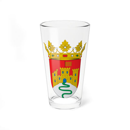 Escudo de Bueña (Spain) (Coat of Arms) Pint Glass 16oz