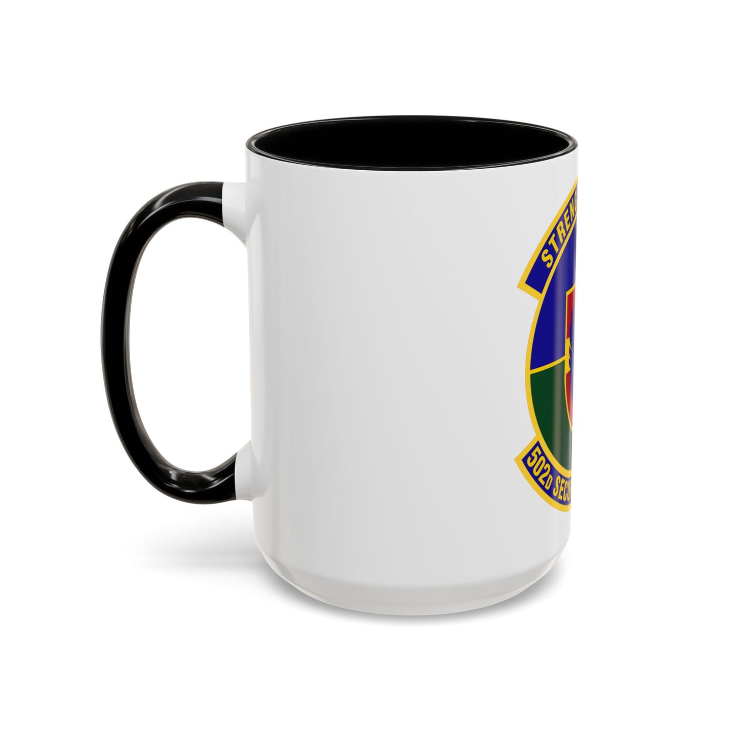 502d Security Forces Squadron (U.S. Air Force) Accent Coffee Mug