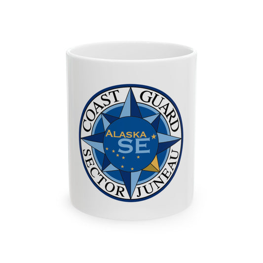 USCG Sector Juneau (U.S. Coast Guard) White Coffee Mug