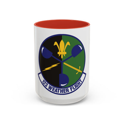 123d Weather Flight (U.S. Air Force) Accent Coffee Mug