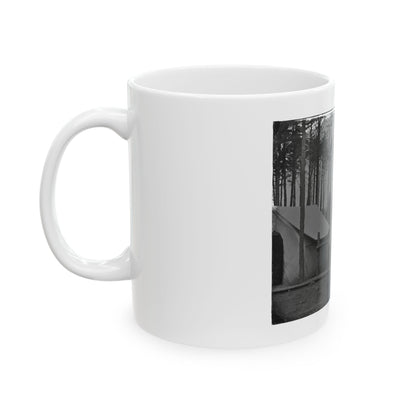 Brandy Station, Virginia. Winter Camp Of Chief Commissary Army Of The Potomac (U.S. Civil War) White Coffee Mug