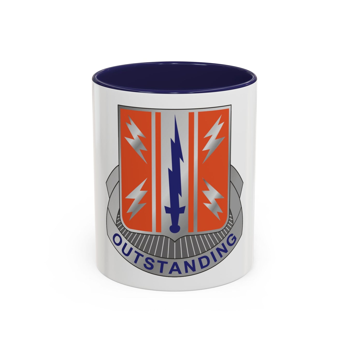 44 Signal Battalion (U.S. Army) Accent Coffee Mug