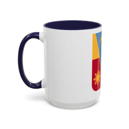 674th Airborne Field Artillery Battalion v2 (U.S. Army) Accent Coffee Mug