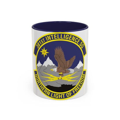 381st Intelligence Squadron (U.S. Air Force) Accent Coffee Mug