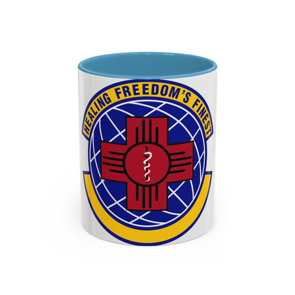 377 Healthcare Operations Squadron AFGSC (U.S. Air Force) Accent Coffee Mug
