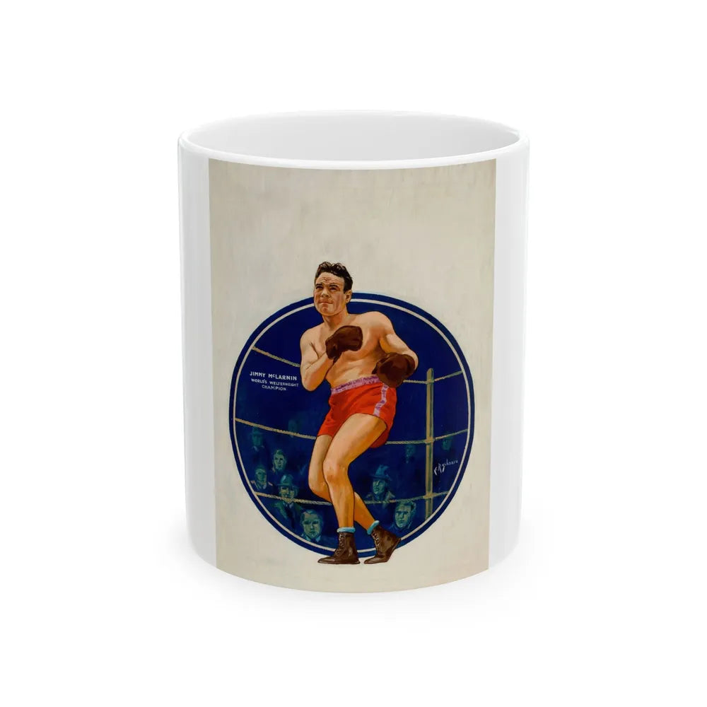 Boxing illustrations (2) - White Coffee Mug-11oz-Go Mug Yourself