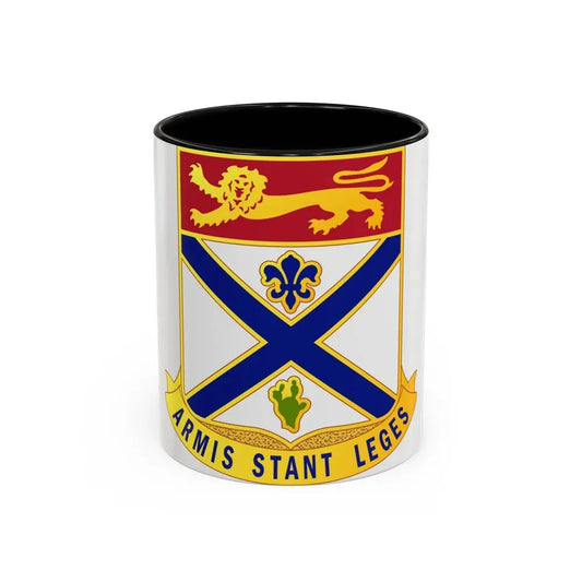 169th Infantry Regiment (U.S. Army) Accent Coffee Mug 11oz Black - Go Mug Yourself