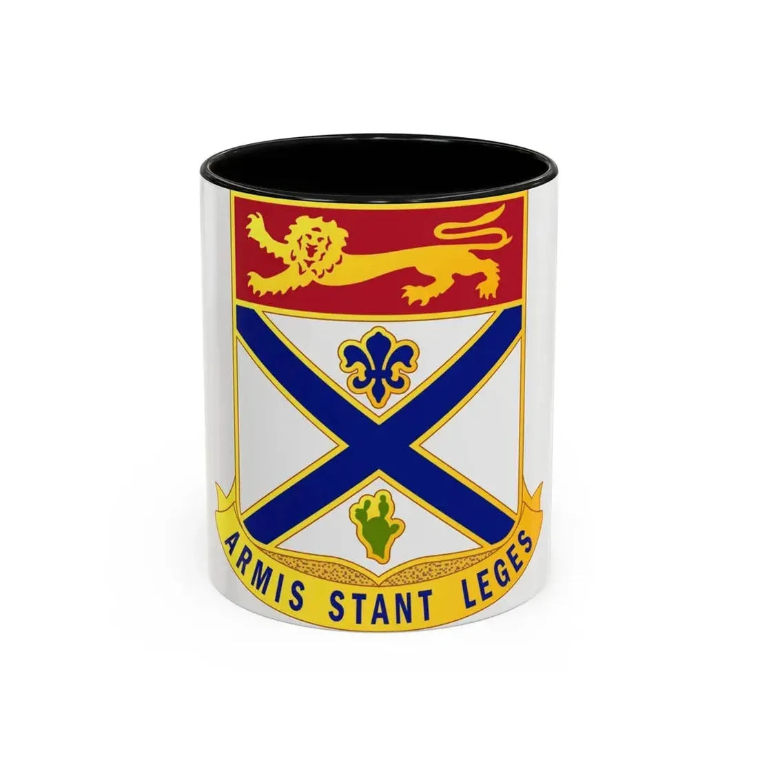 169th Infantry Regiment (U.S. Army) Accent Coffee Mug 11oz Black - Go Mug Yourself