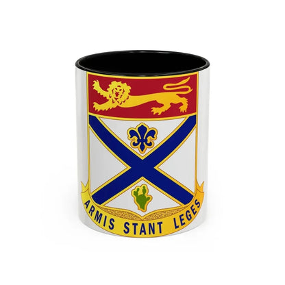 169th Infantry Regiment (U.S. Army) Accent Coffee Mug 11oz Black - Go Mug Yourself