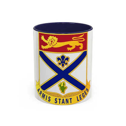 169th Infantry Regiment (U.S. Army) Accent Coffee Mug 11oz Navy - Go Mug Yourself