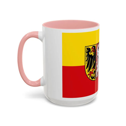 Flag of Goslar Germany - Accent Coffee Mug-Go Mug Yourself