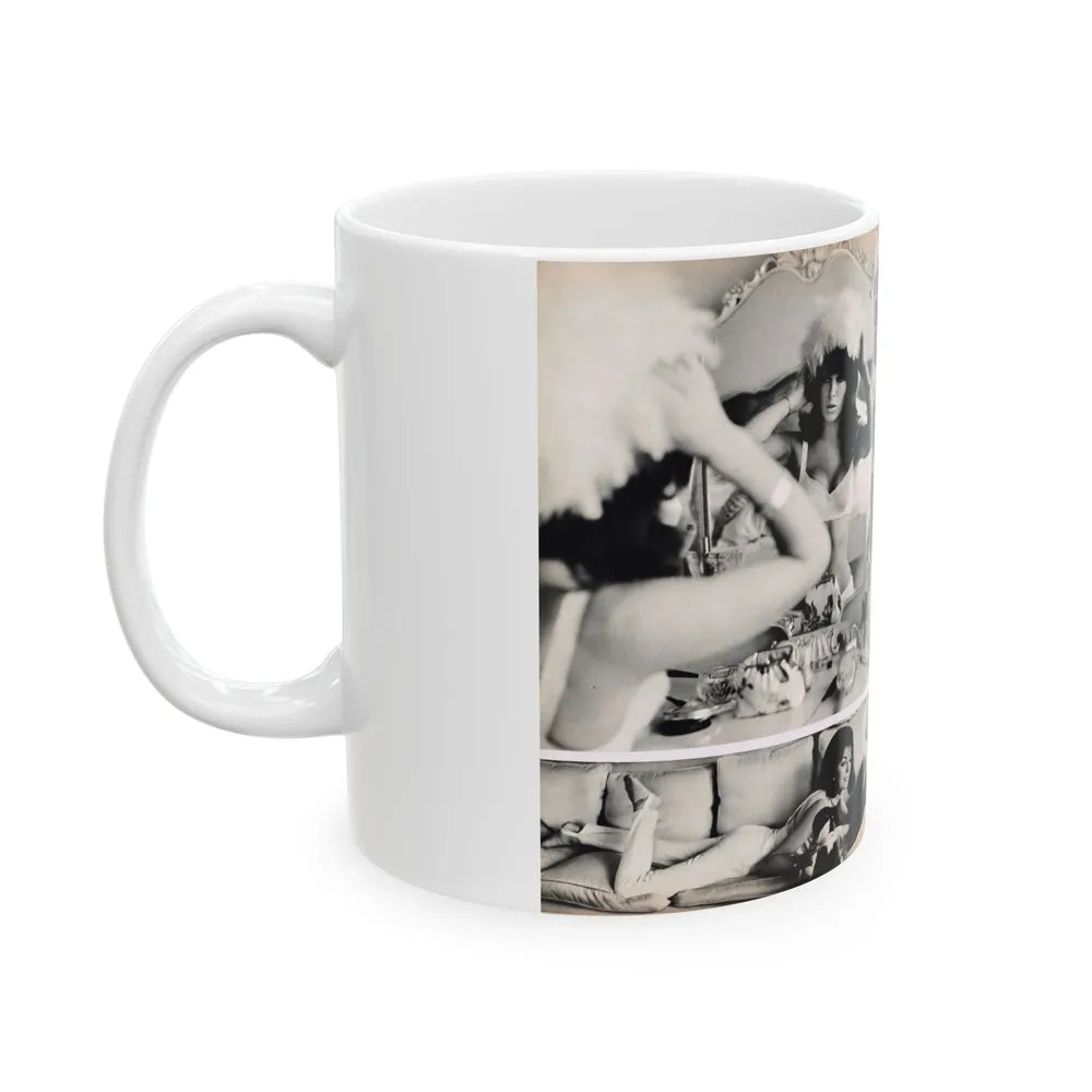 Julie Ege #179 (Vintage Female Icon) White Coffee Mug-Go Mug Yourself