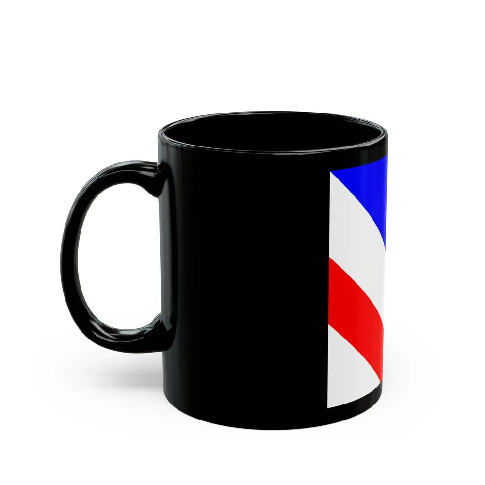 Flag of Zollikon Switzerland - Black Coffee Mug-Go Mug Yourself