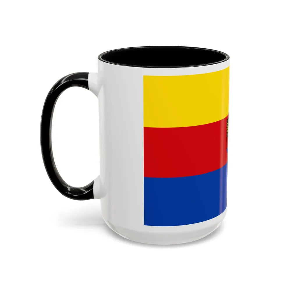 Flag of Emden Germany - Accent Coffee Mug-Go Mug Yourself