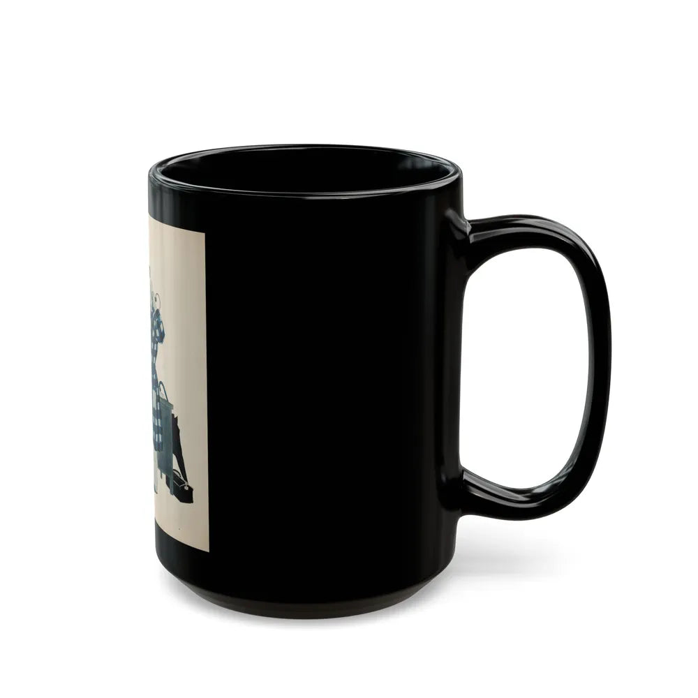 Collier's magazine story illustration, October 20, 1934 - Black Coffee Mug-Go Mug Yourself