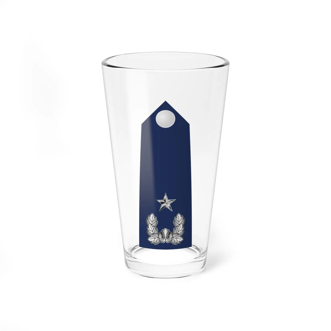 16.SKAF BG (Korea) (Military Rank) Pint Glass 16oz 16oz - Go Mug Yourself