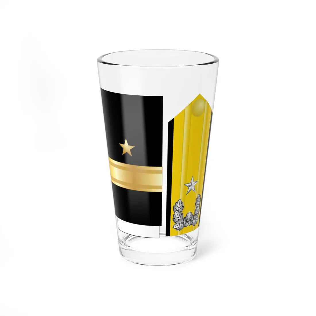 16.SKN CDRE (Korea) (Military Rank) Pint Glass 16oz 16oz - Go Mug Yourself