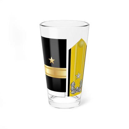 16.SKN CDRE (Korea) (Military Rank) Pint Glass 16oz 16oz - Go Mug Yourself