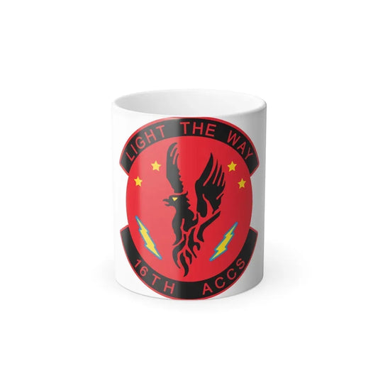 16TH ACCS (U.S. Air Force) Color Changing Coffee Mug 11oz - Go Mug Yourself