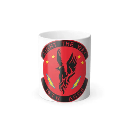 16TH ACCS (U.S. Air Force) Color Changing Coffee Mug 11oz - Go Mug Yourself