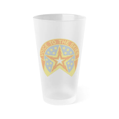 16th Air Traffic Control Battalion (U.S. Army) Frosted Pint Glass 16oz-Go Mug Yourself