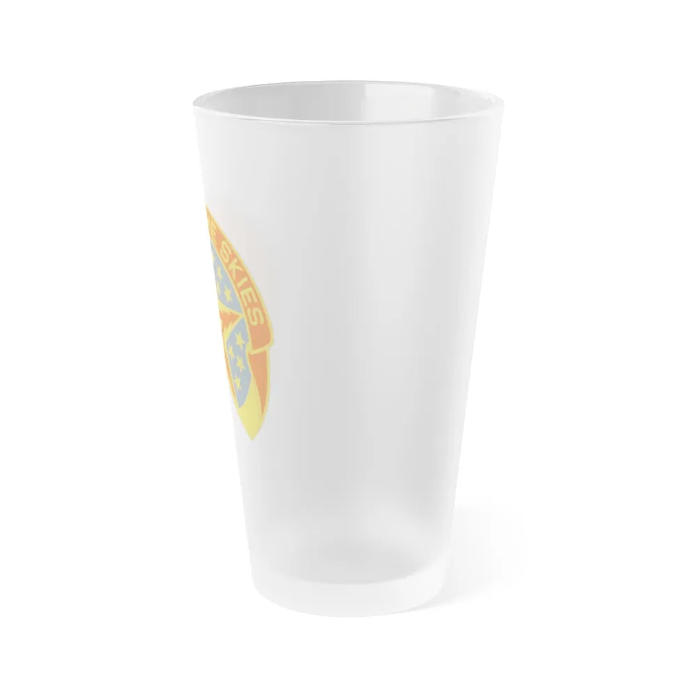 16th Air Traffic Control Battalion (U.S. Army) Frosted Pint Glass 16oz-Go Mug Yourself