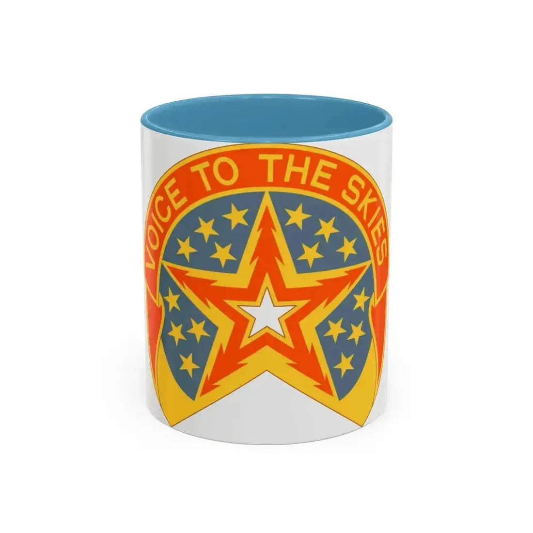 16th Air Traffic Control Battalion (U.S. Army) Accent Coffee Mug 11oz Light Blue - Go Mug Yourself