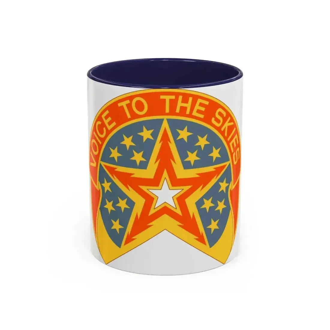 16th Air Traffic Control Battalion (U.S. Army) Accent Coffee Mug 11oz Navy - Go Mug Yourself