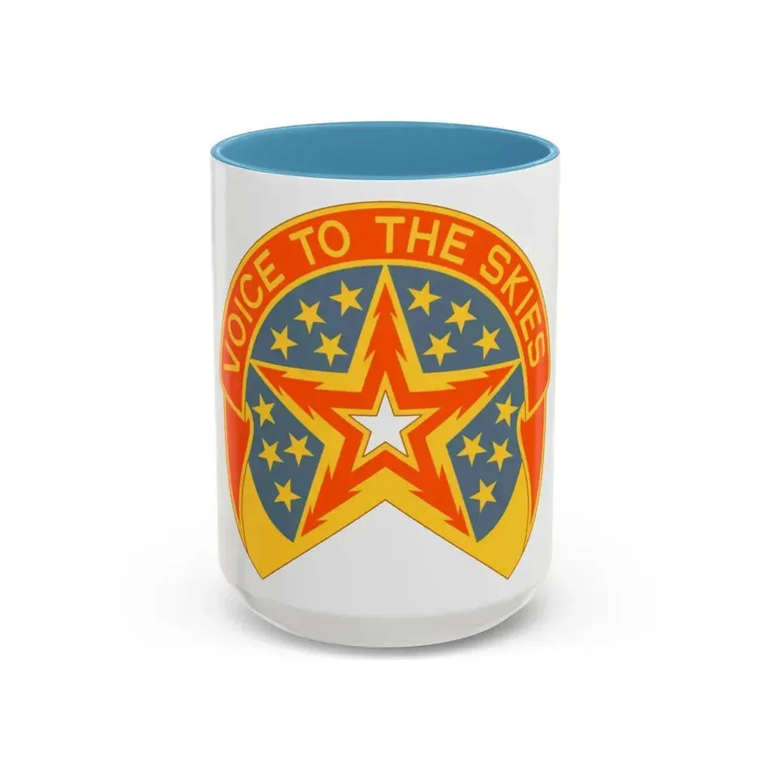 16th Air Traffic Control Battalion (U.S. Army) Accent Coffee Mug 15oz Light Blue - Go Mug Yourself