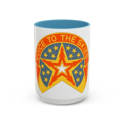 16th Air Traffic Control Battalion (U.S. Army) Accent Coffee Mug 15oz Light Blue - Go Mug Yourself