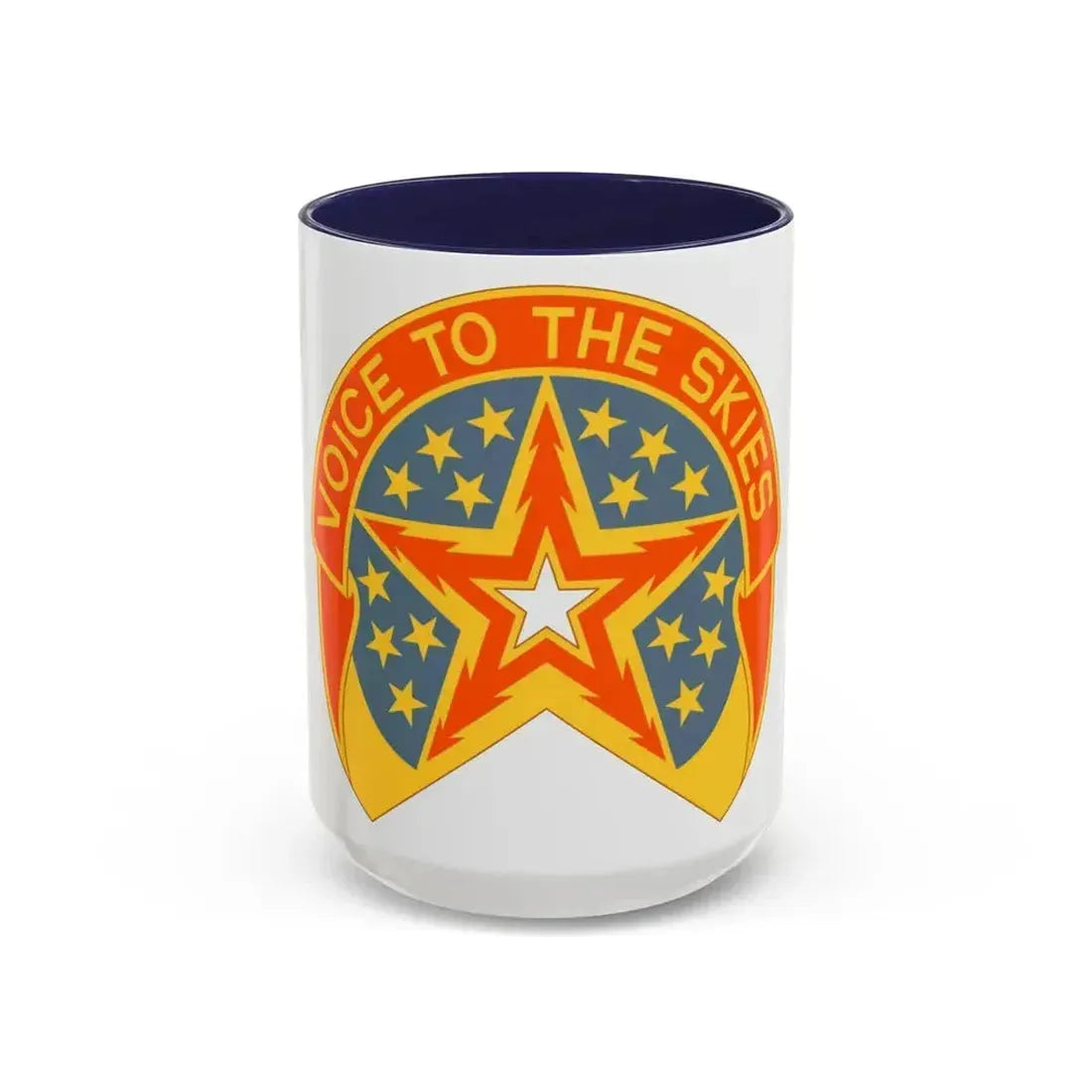 16th Air Traffic Control Battalion (U.S. Army) Accent Coffee Mug 15oz Navy - Go Mug Yourself