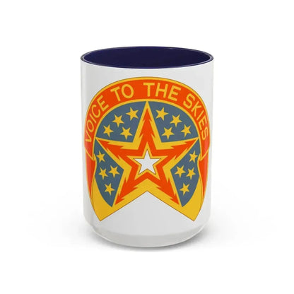 16th Air Traffic Control Battalion (U.S. Army) Accent Coffee Mug 15oz Navy - Go Mug Yourself