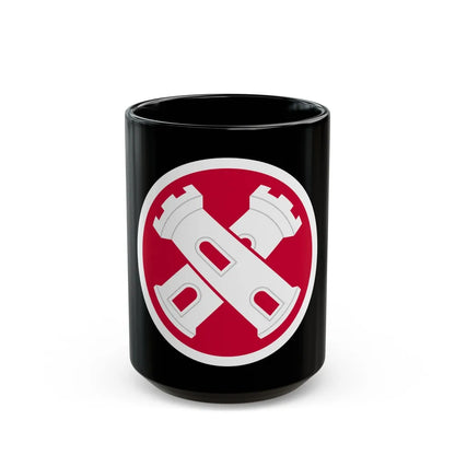 16th Engineer Brigade SSI (U.S. Army) Black Coffee Mug-15oz-Go Mug Yourself