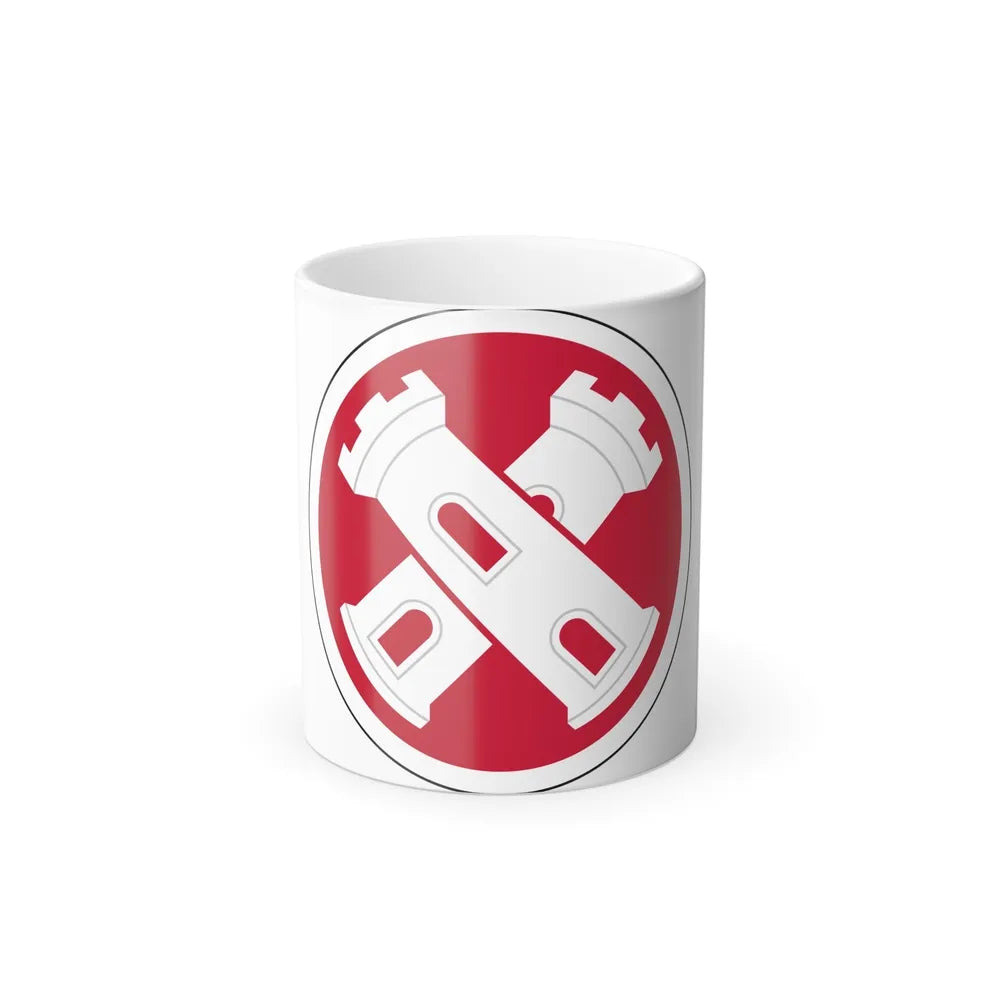 16th Engineer Brigade SSI (U.S. Army) Color Changing Mug 11oz-11oz-Go Mug Yourself