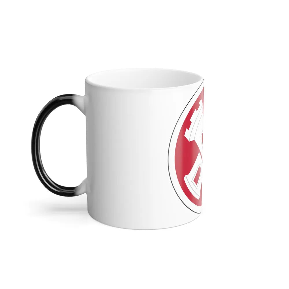 16th Engineer Brigade SSI (U.S. Army) Color Changing Mug 11oz-Go Mug Yourself