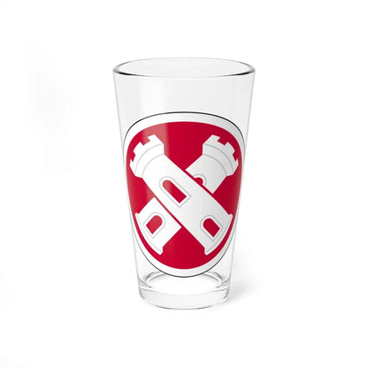 16th Engineer Brigade SSI (U.S. Army) Pint Glass 16oz 16oz - Go Mug Yourself